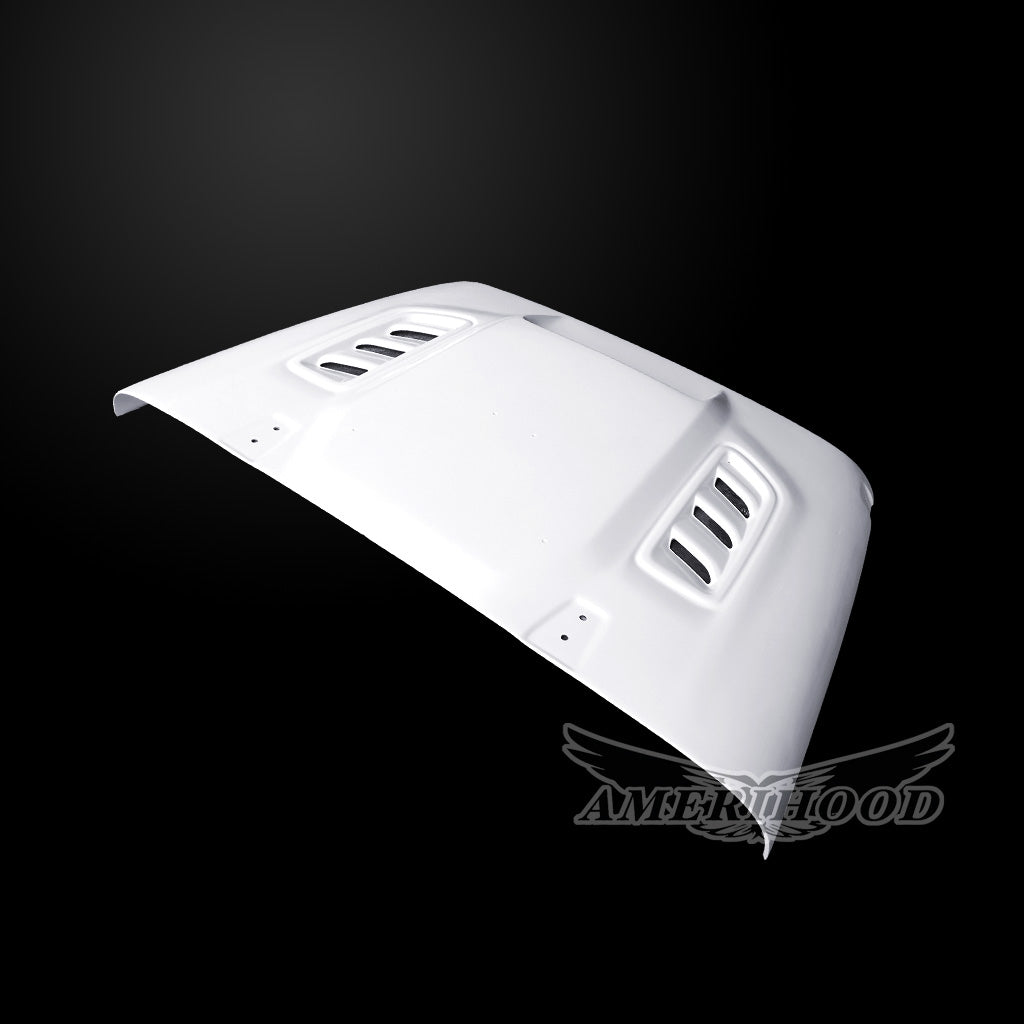 Jeep Wrangler JK VIP Style Functional Ram Air Hood